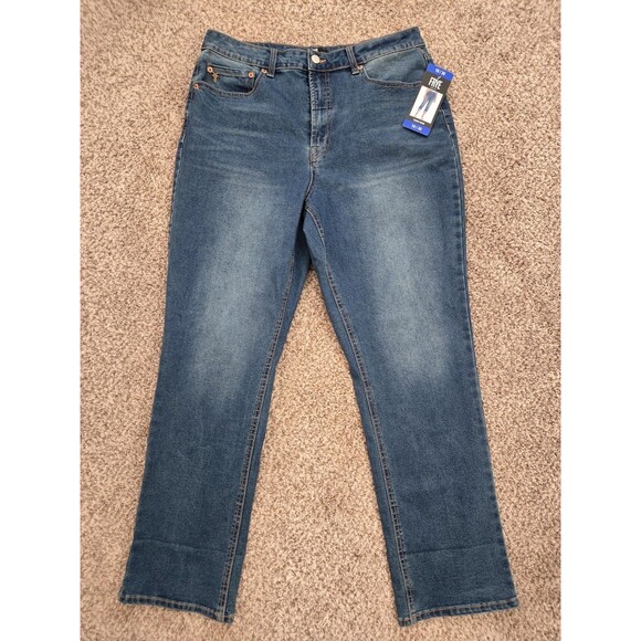 FRYE Jeans Women's High Rise Ankle Blue Denim Pants Stretch Size 10 / 30 *NWT* - Picture 1 of 7